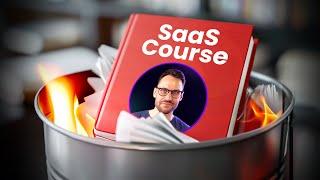 I'm (NOT!) Launching a Paid SaaS Course
