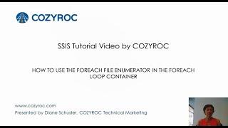 FOREACH File Enumerator - SSIS Tutorial For Beginners by COZYROC