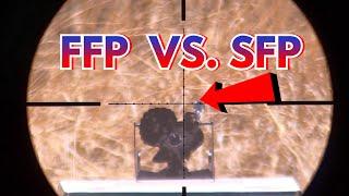 FFP VS SFP | Diferencias entre Miras de Primer Plano Focal y Segundo Plano Focal | ¿Cuál escoger?