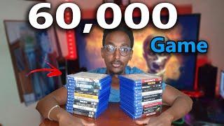 የ 60,000 Abyssinia Gamer - PlayStation game collection in 2022