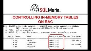 Controlling where objects are populated into Memory on RAC