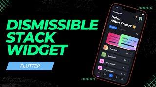 Creating DismissibleStack widget by forking native Dismissible and customizing animations and layout