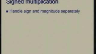 Lecture -13 Multiplier Design