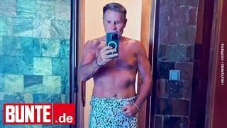 Dieter Bohlen - Der Pop-Titan oberkörperfrei auf einer Trauminsel