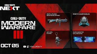 How To Get Free Modern Warfare 3 Rewards From COD Next (Twitch Drops)