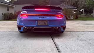 PORSCHE 992 TURBO S | Soul Downpipes & Akrapovic Titanium Exhaust