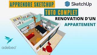 SKETCHUP Débutant - Tutoriel COMPLET