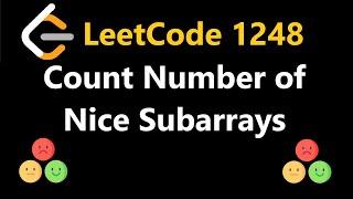 Count Number of Nice Subarrays - Leetcode 1248 - Python