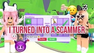 I Became An Adopt Me Scammer For 24 HOURS! (Roblox)