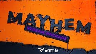 Mayhem Stream Package | Borderlands 3 | Twitch Overlays