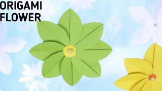 Origami Tutorial: Origami Beautiful flower Craft for Beginners!|Crafting&Craft|easycraft#viralvideo