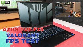 ASUS TUF F15 (2021) Intel I5 11400H, RTX 3050, 8GP RAM | Valorant Gameplay FPS Test