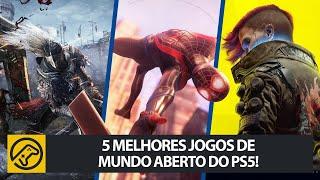 5 melhores jogos de MUNDO ABERTO do PS5!