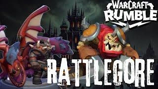 Warcraft Rumble Mythic : Easy LvL 32 Rattlegore Mythic with Rend | Season 12