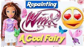 A COOL FAIRY - REPAINTING WINX CLUB DOLL / How to CustomizeTutorial by Poppen Atelier