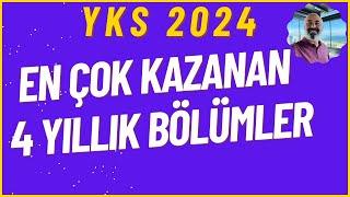 EN ÇOK KAZANAN 4 YILLIK BÖLÜMLER #yks2024