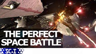 Why I think the Battle over Coruscant is the perfect space battle