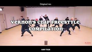 Vernon’s Clap Freestyle 2017-2023 Full Compilation ️‍ - 버논 박수 프리스타일 모음 #VERNON