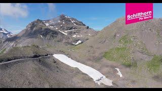 Snowfarming in the Schilthorn area