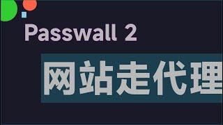 openwrt的passwall2添加网站走代理