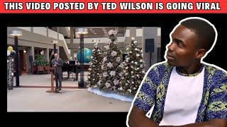 This video posted by Ted Wilson is going viral on the internet