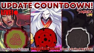 [UPDATE IS HERE!] *BIG CODE* UPDATE COUNTDOWN HOPPING FOR NOW! | Shindo Life Live! | RELLGames