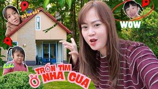 Thử Thách Team Hà Hà Hí Trốn Tìm Đuổi Bắt Tại Nhà Cua