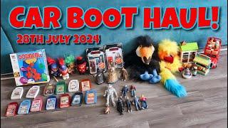 Car Boot Haul (28th Jul 2024) Doctor Who Figures, Star Wars, Top Trumps, Puppets (eBay UK Reselling)