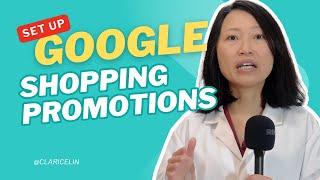 Setting up Promotions For Google Shopping Ads