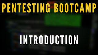 Penetration Testing Bootcamp - Introduction