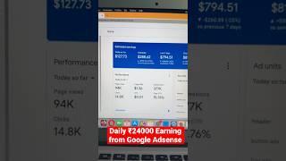 रोज़ 24000₹ Google Adsense Se  | Desi Blogger #earning  #blogger #adsense
