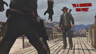 This fake gunslinger doesn't know who Jack's father was | Rdr1