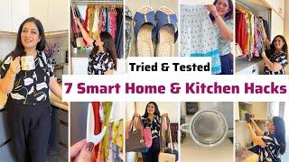 7 Smart Home & Kitchen Hacks|Home Problems Simple Solutions|Small Space Organization|Homemaking Tips