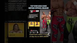 TOP WWE/F LEGEND CAWS BEFORE WWE 2K23 OFFICIAL RELEASE (with renders)