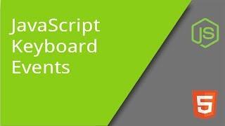JavaScript Keyboard Events