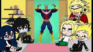 pro hero react to class 1a tiktok dance animation(not mine video)