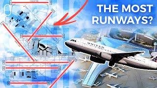 Which International Airports Have The Most Runways?