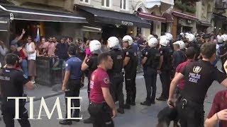 Istanbul Police Disperse LGBT Pride March With Tear Gas | TIME