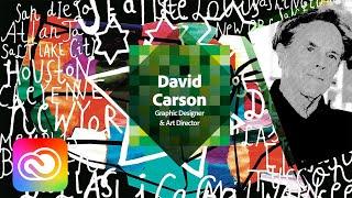 Live from OFFF with David Carson | Adobe Creative Cloud