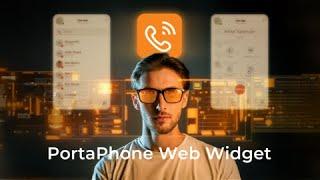 PortaPhone Web Widget Demo: Integrating Telephony with Everyday Business Platforms