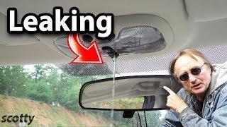 How to Fix a Water Leak in Your Car