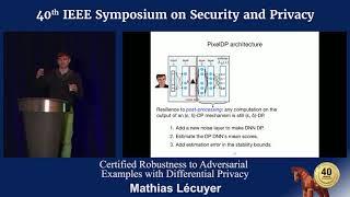 Certified Robustness to Adversarial Examples with Differential Privacy