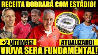 O TERRENO PELA VIÚVA! 2 BILHÕES DE RECEITA APÓS ESTÁDIO! ESTREIA DE FILIPE! DERRUBAMOS + 2! FLAMENGO