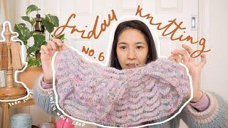 FRIDAY KNITTING PODCAST no. 6 | mohair, hand dyed yarns, yarn swift and ball winder