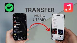 (Free!) How To Transfer Music Library on iPhone - Spotify, Apple Music, Amazon Music…