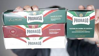 Different Proraso Shaving Creams Compared