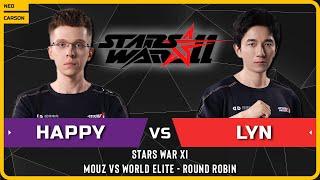 WC3 - [UD] Happy vs Lyn [ORC] - Mouz vs WE - Round Robin - Stars War XI