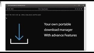 Python Project: File Download Manager