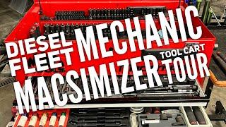 Diesel Fleet Mechanic Macsimizer Tool Cart Tour