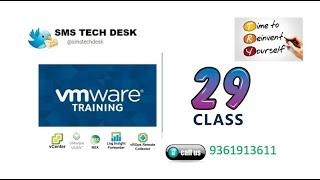 VMware Training | Class 29 | English | VMware Tutorial